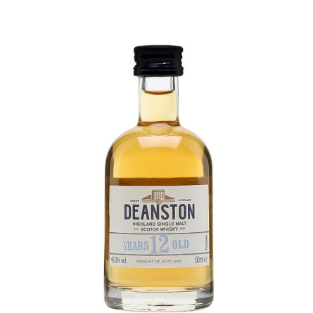 Виски Динстон / Deanston, 12 лет, 46.3%, 0.05л