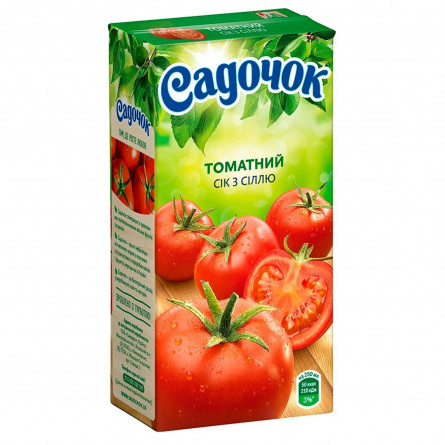 Сік Садочок томатний з сіллю 0,5л