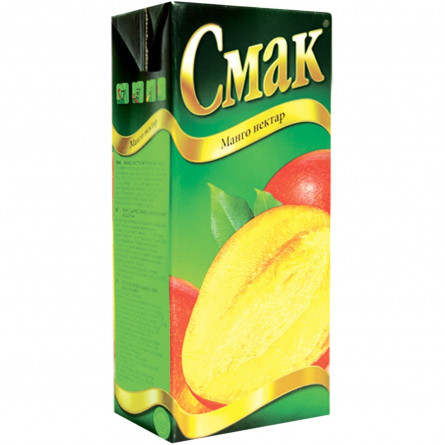Нектар Смак манго з м'якоттю і цукром відновлений тетрапакет 1000мл Україна