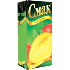 Нектар Смак манго с мякотью и сахаром восстановленный тетрапакет 1000мл Украина mini slide 1