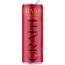 Напій винний Fratelli Gratti Fragolino Rosso червоний напівсолодкий 6-6,9% 0,33л mini slide 1