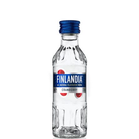 Водка Финляндия Клюква / Finlandia Cranberry, 37.5%, 0.05л