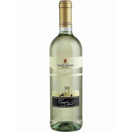 Вино Піно Гріджио / Pinot Grigio, Castelnuovo, біле сухе 1.5л slide 1