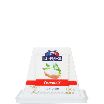 Cыр козий Шавру / Chavroux, ILe de France, 45%, 150г slide 1