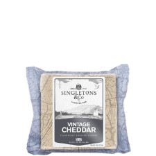 Сир Чеддер Вінтажний / Vintage Cheddar, Singletons & Co, 32.4%, 200г mini slide 1