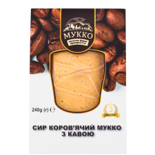 Сир коров'ячий з кавою, Мукко, 48.5%, 240г mini slide 1