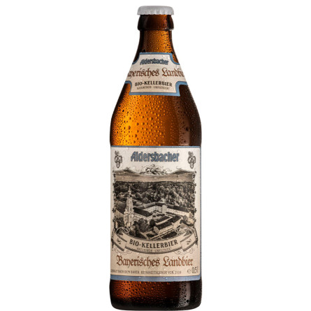 Пиво Біо-Келлербір, Альдерсбахер / Bio-Kellerbier, Aldersbacher, 5.2%, 0.5л