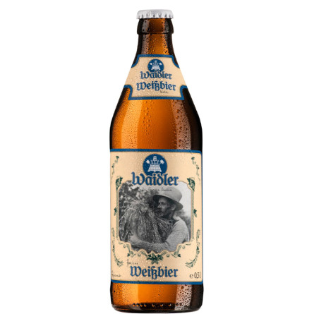 Пиво Вайдлер Вайсбір, Альдерсбах / Waidler Weissbier, Aldersbach, 5.2%, 0.5л