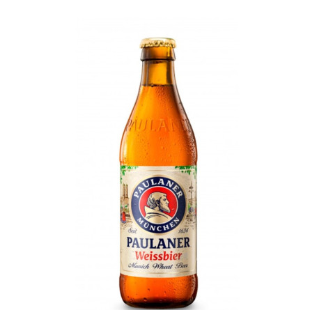 Пиво Пауланер Хефе-Вайсбір / Paulaner Hefe-Weissbier, 5.5%, 0.5л slide 1