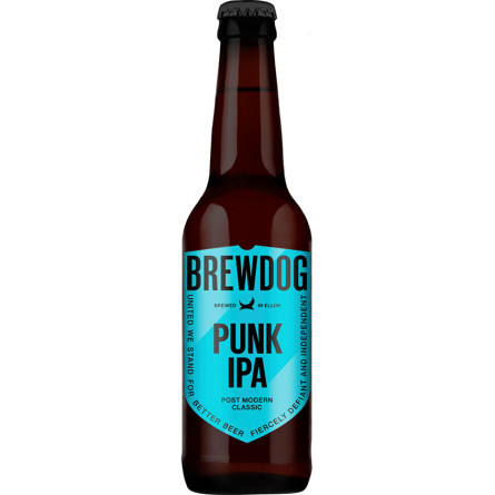 Пиво Панк ИПА, БрюДог / Punk IРА, BrewDog, 5.6%, 0.33л