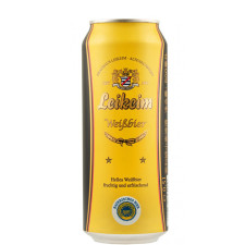 Пиво Вайсе, Лайкайм / Weisse, Leikeim, ж/б, 5.4%, 0.5л mini slide 1