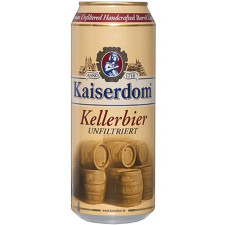 Пиво Келлербір, Кайзердом / Kellerbier, Kaiserdom, ж/б, 4.7%, 0.5л mini slide 1