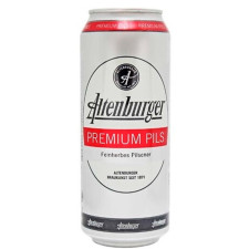 Пиво Алтенбургер, Преміум Пілс / Altenburger, Premium Pils, ж/б, 4.9%, 0.5л mini slide 1