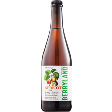 Сидр Абрикосовий / Apricot, Berryland, сухий 7-7.5% 0.75л mini slide 1