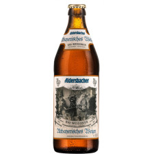 Пиво Альтбайрішес Вайцен, Альдерсбахер / Altbayerisches Weizen, Aldersbacher, 5.2%, 0.5л mini slide 1