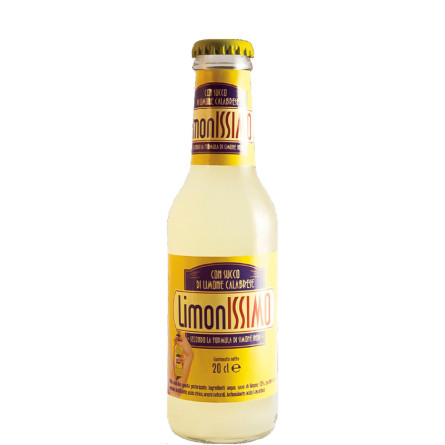 Напиток газированный Лимониссимо / Limonissimo, ChinottISSIMO, 0.2л