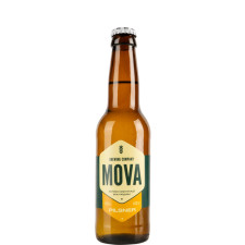 Пиво Пилснер / Pilsner, Mova, 5.3%, 0.33л mini slide 1