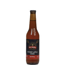 Сидр ігристий Яблучно-Вишневий / Cherry Apple Cider, Rex Apples, сухий 4-4.5% 0.33л mini slide 1