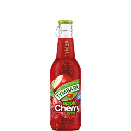 Напій газований вишнево-яблучний / Cherry-Apple, Tymbark, 0.25л