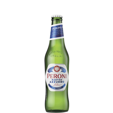 Пиво &amp;quot;Пероні&amp;quot; Настро Адзурро / &amp;quot;Peroni&amp;quot; Nastro Azzurro, Birra Peroni, 5.1%, 0.33л