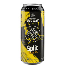 Пиво Спліт, Волинський Бровар / Split, Volynski Browar, ж/б, 4%, 0.5л mini slide 1