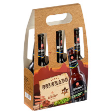 Набор пива Колорадо, Volynski Browar, 3*0.35л, в подарочной коробке mini slide 1
