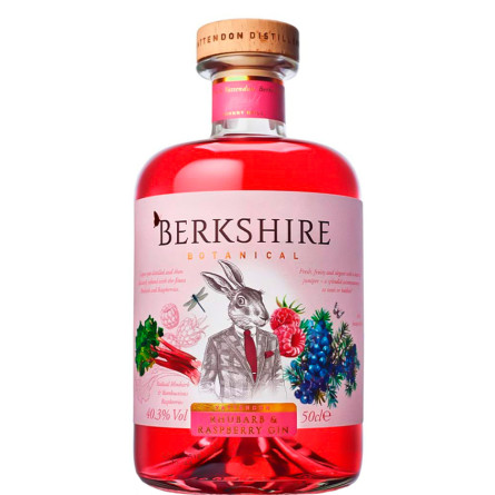 Джин Беркшир, Ревень и Малина / Berkshire, Rhubarb & Raspberry, 40.3%, 0.5л