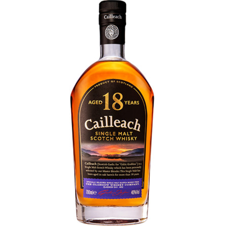 Виски Калех, Сингл Молт / Cailleach, Single Malt, 18 лет, 40%, 0.7л