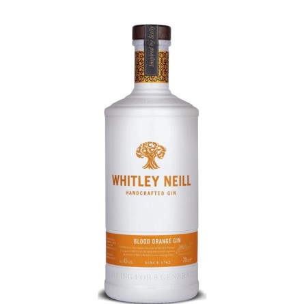 Джин Уитли Нейлл, Блад Оранж / Whitley Neill, Blood Orange, 43%, 0.7л