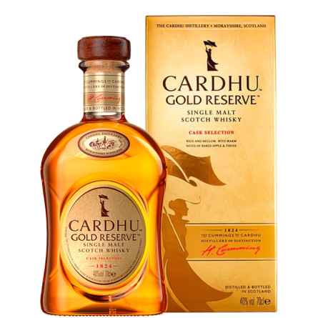 Виски Карду, Голд Резерв / Cardhu, Gold Reserve, 40%, 0.7л, в коробке