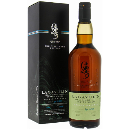 Віскі Лагавулін "Дистилерс Едішн" / Lagavulin "Distillers Edition", 43%, 0.7л, в коробці