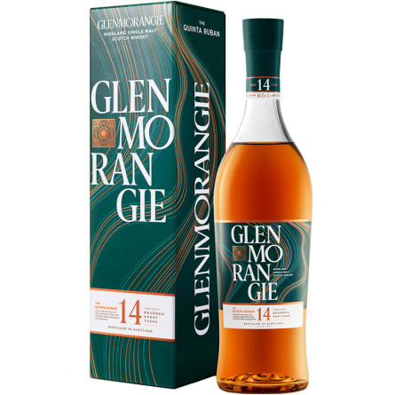 Виски Гленморанджи Куинта Рубан / Glenmorangie Quinta Ruban, 14 лет, 46%, 0.7л, в коробке