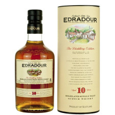 Виски Эдрадур Каледония / Edradour Caledonia, 10 лет, 40%, 0.7л, в тубусе mini slide 1