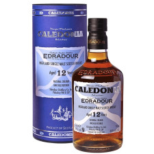 Віскі Едрадур Каледонія / Edradour Caledonia, 12 років, 46%, 0.7л, в тубусі mini slide 1
