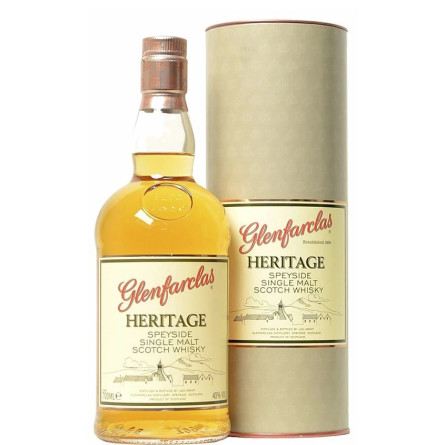 Виски Гленфарклас Эритаж / Glenfarclas Heritage, 40%, 0.7л, тубус slide 1