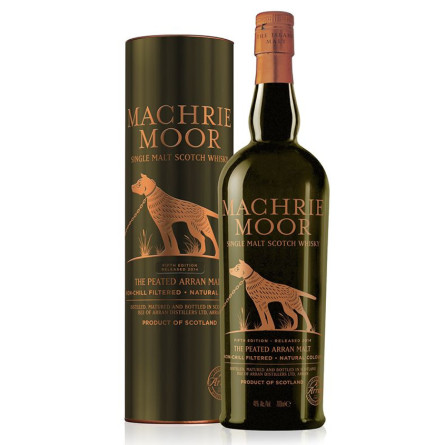 Виски Махри Мур / Machrie Moor, 46%, 0.7л, в тубусе