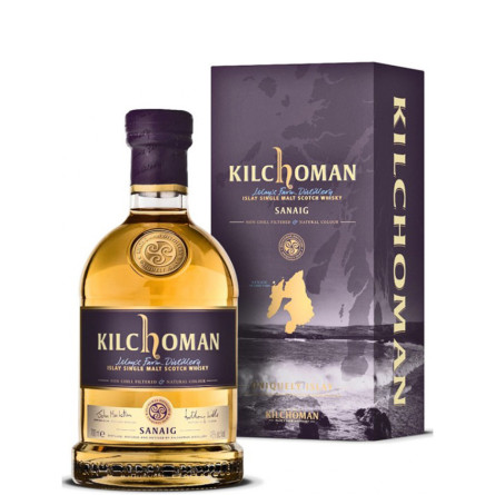 Виски Килчоман Санаиг / Kilchoman Sanaig, 46%, 0.7л, в коробке