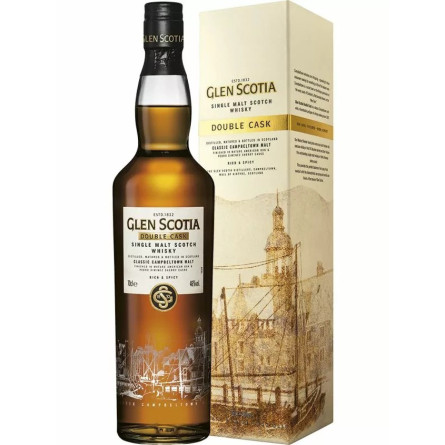 Виски Глен Скотия Дабл Каск / Glen Scotia Double Cask, 46%, 0.7л, в подарочной коробке