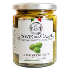 Оливки Le Bonta'del Casale сицилийские с косточкой 314мл mini slide 1