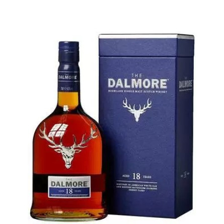 Віскі Далмор / Dalmore, 18 років, 43%, 0.7л, в подарунковій коробці