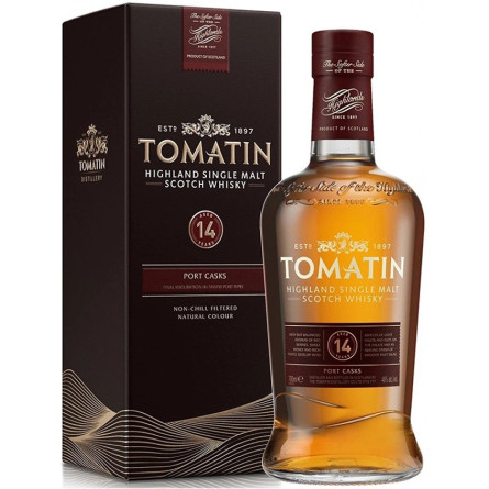 Виски Томатин / Tomatin, 14 лет, 0.7л, в коробке