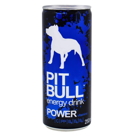 Напиток энергетический Pit Bull Power 250мл slide 1