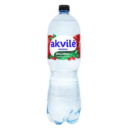 Минеральная вода Akvile Гранат слабогазированная 1,5л slide 1
