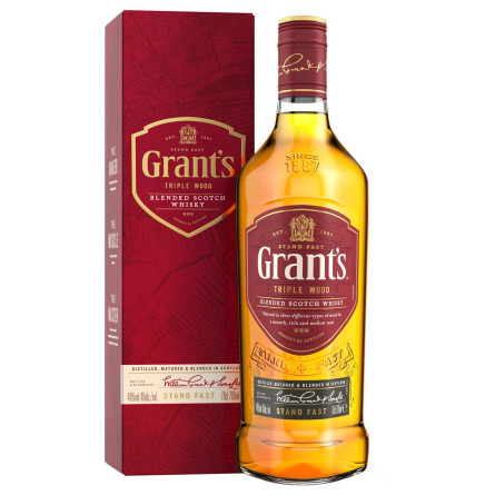 Виски Grant's Triple Wood 12 лет 40% 0.7л