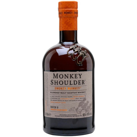 Виски Смоки, Манки Шоулдер / Smokey, Monkey Shoulder, 40%, 0.7л