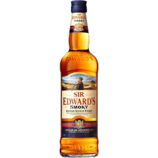 Віскі Сер Едвардс, Смокі / Sir Edward's, Smoky, Bardinet, 40%, 0.7л mini slide 1