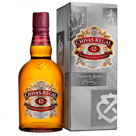 Віскі Chivas Regal 12 років 40% 0,5л