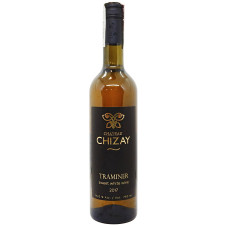 Вино Chateau Chizay Трамінер біле солодке десертне 16% 0,75л mini slide 1