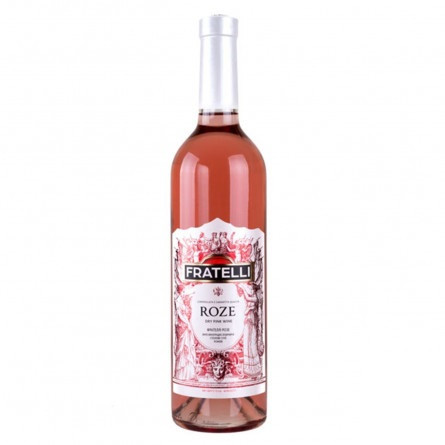 Вино Fratelli Roze рожеве сухе 12% 0,75л slide 1