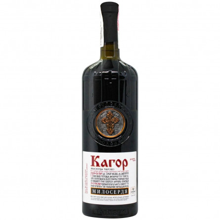 Вино Таїрово Кагор солодке червоне кріплене 16% 0,7л slide 1